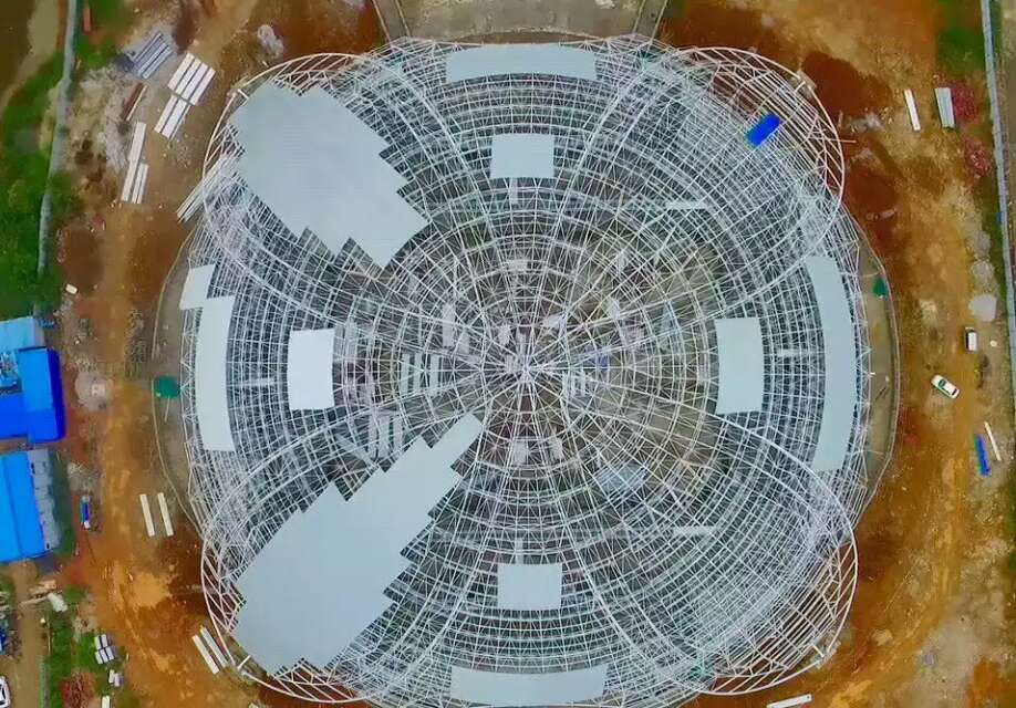 嘉峪关体育馆网架