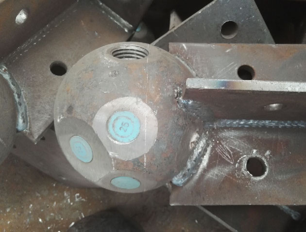 嘉峪关螺栓球球塞，网架配件